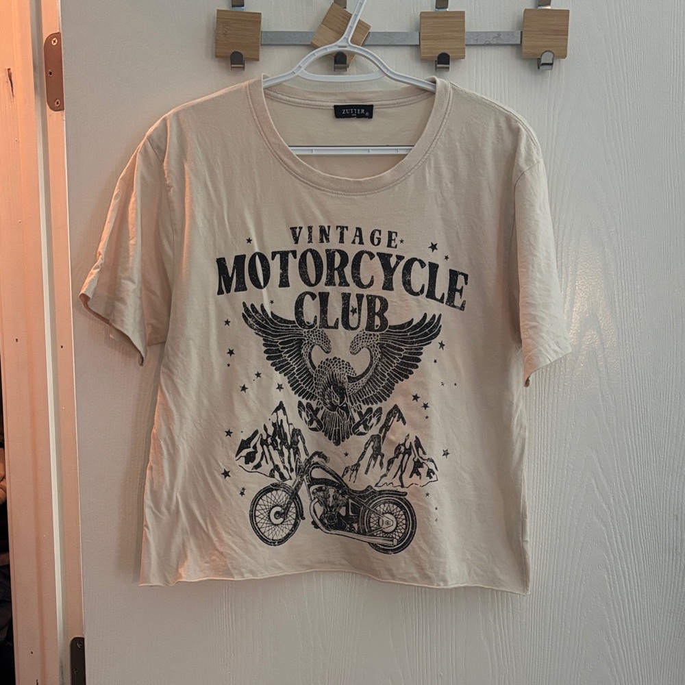 Vintage Motorcycle Club Graphic Sweater